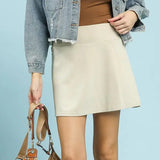 Ecru Motion Luxe Mini Skort