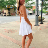 Cloud Nine Lace Mini Dress