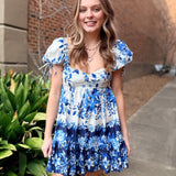 Bluebell Garden Mini Dress