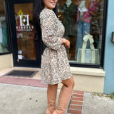 Sienna Smocked Waist Mini Dress