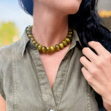 Apple Grove Polished Bead Necklace