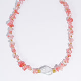 Blush Drift Pearl Necklace