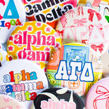 Sorority Buttons