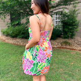 Island Bloom Babydoll Dress