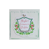 Sorority Watercolor Crest Vinyl Decal