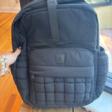 Quilted Pack - Black