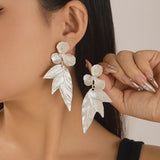 Lily Bloom Earrings - Silver