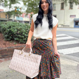 Melissa Tote Bag Nude Patent Lq