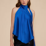 Cobalt Helen Halter Top