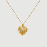 Amora Gold Heart Necklace