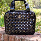 Punta Cana Large Case Black Patent Sq