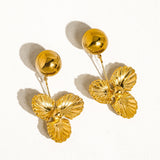 Elyse Floral Drop Earring
