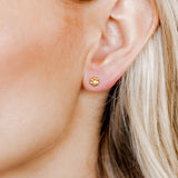 Screwback Stud Earrings - Paw Print