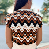 Abstract Vest Top