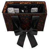 Midnight Black Jelly Tote Bag Organizer Insert