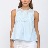 Sky Lace Serenity Top