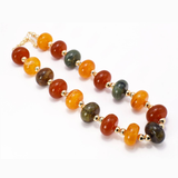 Canyon Multi-Tone Acrylic Beaded Necklace