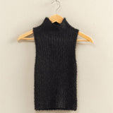 Black Sleek Sleeveless Top
