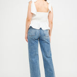 Audrey Off White Top