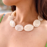Ivory Glow Statement Necklace