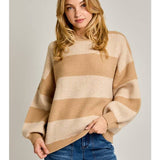 Cozy Stripes Oversized Sweater