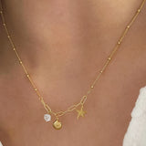 Seaside Charm 18K Gold Necklace