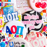 Sorority Buttons