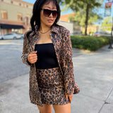 Sharon Animal Print Coat