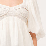 Ethereal Puff Sleeve Lily Blouse