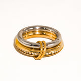 Bayard 18K CZ Stacking Band Ring