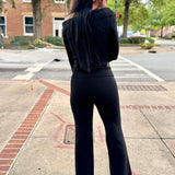 Black Lapeer Pant