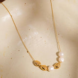 Maud Freshwater Pearl Beaded Necklace