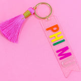 Sorority Tassel Key Fob