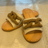 Desa Sandals - Ivory Leather