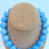 Santorini Sky Bead Necklace