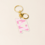 Sorority Stripes Acrylic Keychain