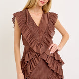 Flirt and Frill Mini Dress