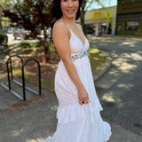 Solstice Embroidered Maxi Dress
