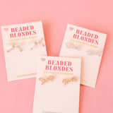 Pearl Bow Earrings