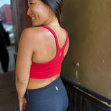 Never Better Square Neck Bra - Winterberry