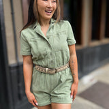 Road Trip Denim Romper