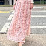 Blush Garden Maxi Skirt