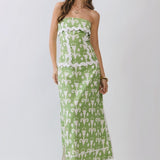 Isla Verde Ric Rac Maxi Dress