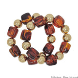 Amber Luxe Stack Bracelet Set