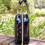 Punta Cana Large Case Black Patent Sq