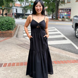 Terra Luxe Ruched Maxi Dress