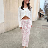 Rosebud Maxi Skirt