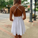 Cloud Nine Lace Mini Dress