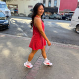 Hot Shot Mini Dress - Victory Red