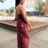 Strapless Polka Dot Pants